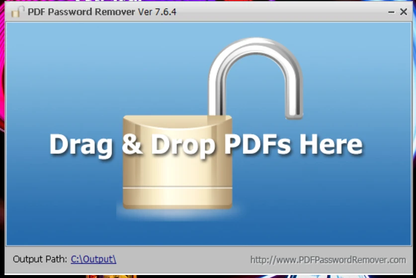 PDF密码删除器删除PDF所有者密码和限制PDF Password Remover - 第1张图片