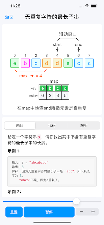动画学 leetcode 算法，全免费！做了一款 iOSApp 算法宝